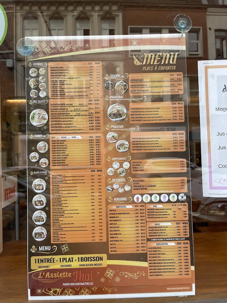 L'Assiette Thaï - Menu Image 3